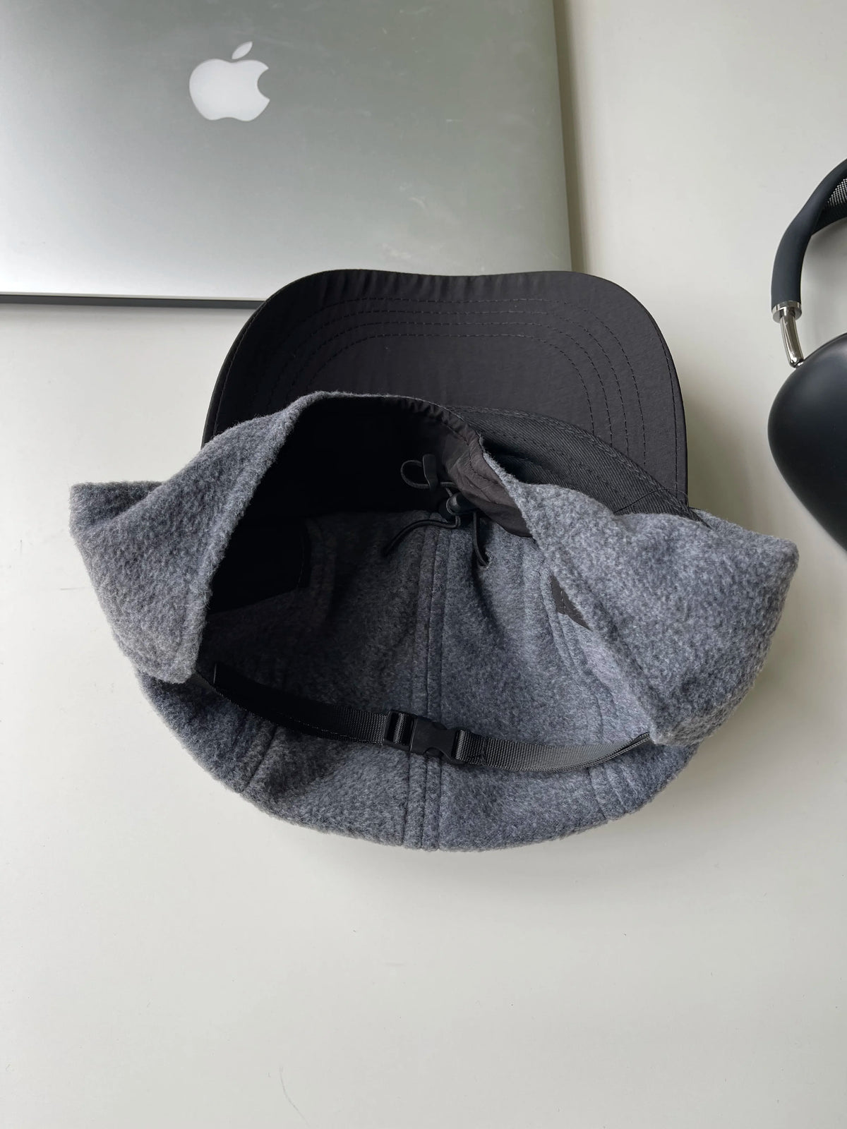 5-Panel Polar Fleece Trapper Cap-streetwear-techwear