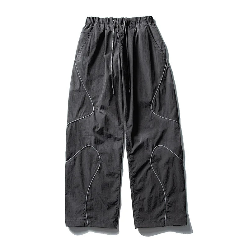 BLACK ARMADA Reflective Flow Track Pants-streetwear-techwear