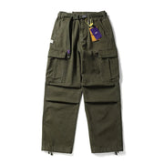 BREAD & DENIM Washed Twill Military Pants-streetwear-techwear
