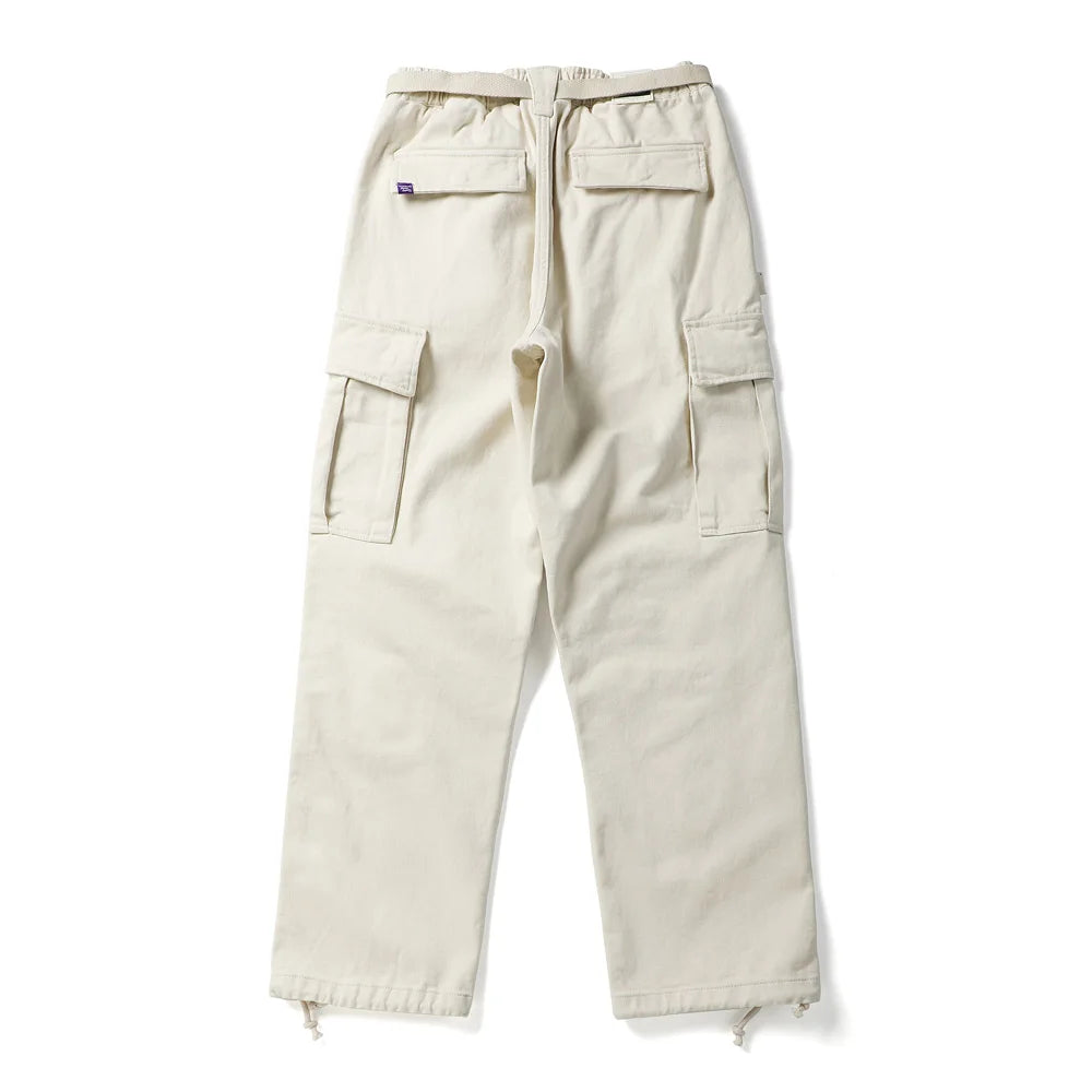BREAD & DENIM Washed Twill Military Pants-streetwear-techwear