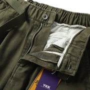 BREAD & DENIM Washed Twill Military Pants-streetwear-techwear