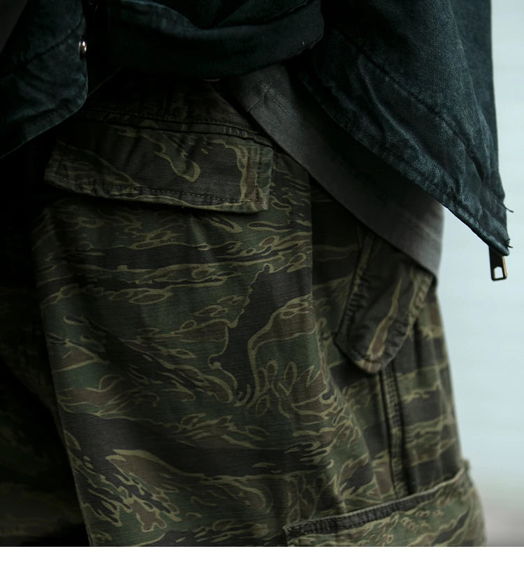 Baggy Camo Cargo Pants-streetwear-techwear