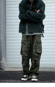 Baggy Camo Cargo Pants-streetwear-techwear