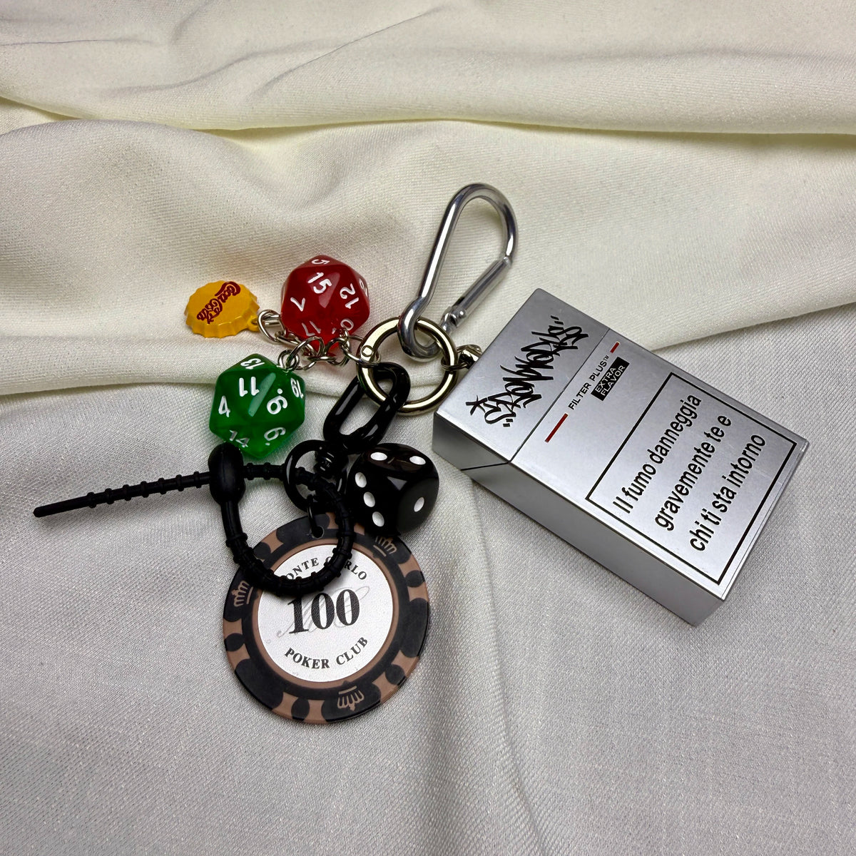 Carabiner Keychain Set-streetwear-techwear
