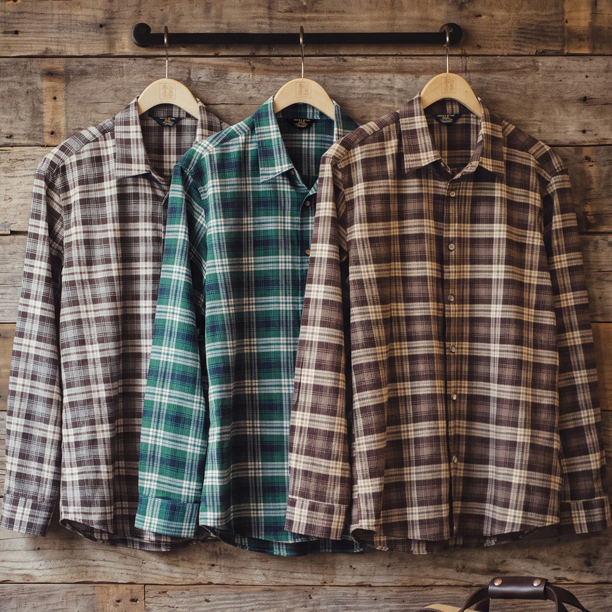 Cotton Flannel Plaid Shirt