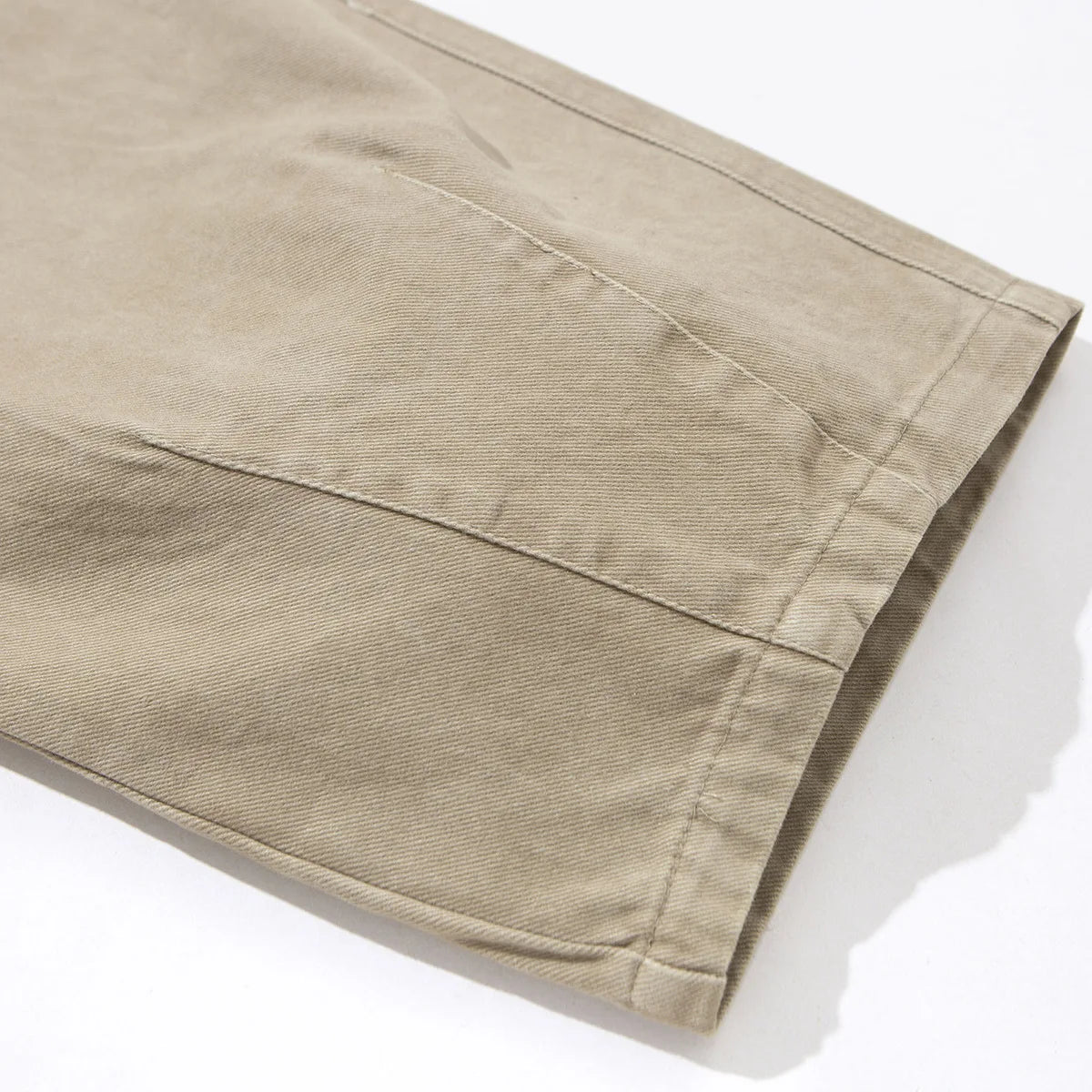 Cotton Twill Workwear Barrel Leg Pants-streetwear-techwear