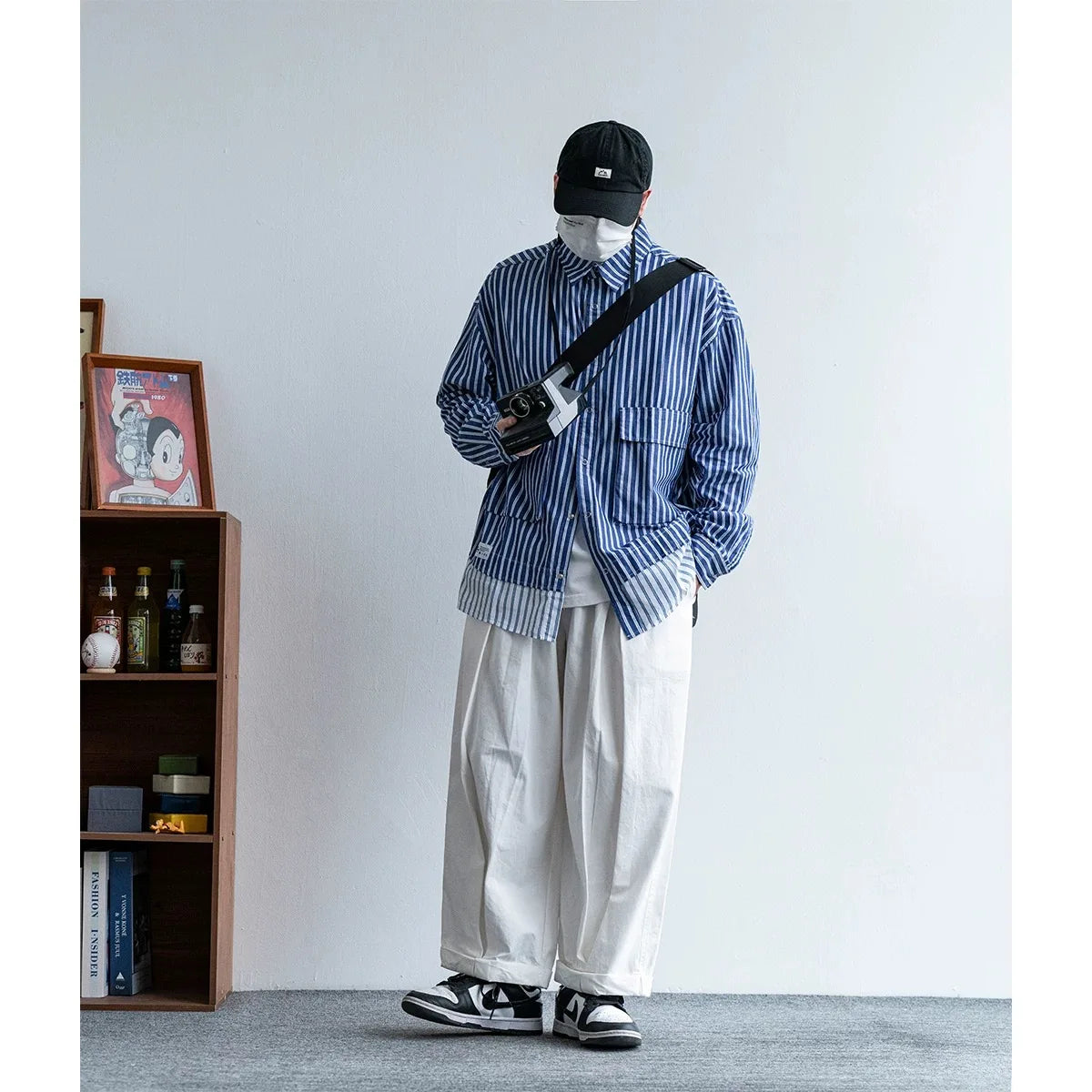 Darted front Balloon Pants-streetwear-techwear