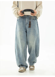 Essential Curved Leg Jeans-streetwear-techwear