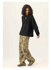 Essential Double Layer Long Sleeve T-Shirt-streetwear-techwear