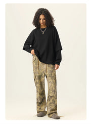 Essential Double Layer Long Sleeve T-Shirt-streetwear-techwear
