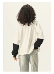 Essential Double Layer Long Sleeve T-Shirt-streetwear-techwear