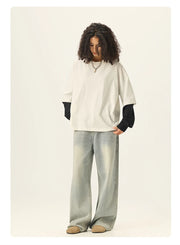 Essential Double Layer Long Sleeve T-Shirt-streetwear-techwear