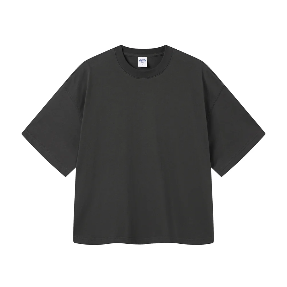 Essential Drop Sleeve Boxy Fit T-Shirt-streetwear-techwear