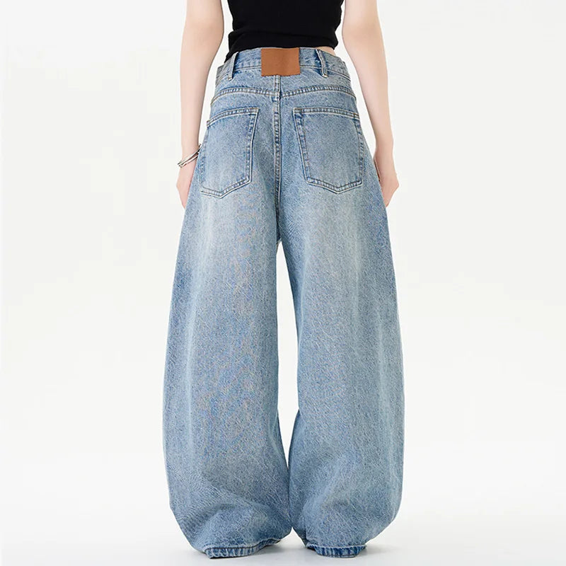Extreme Barrel Leg Jeans-streetwear-techwear
