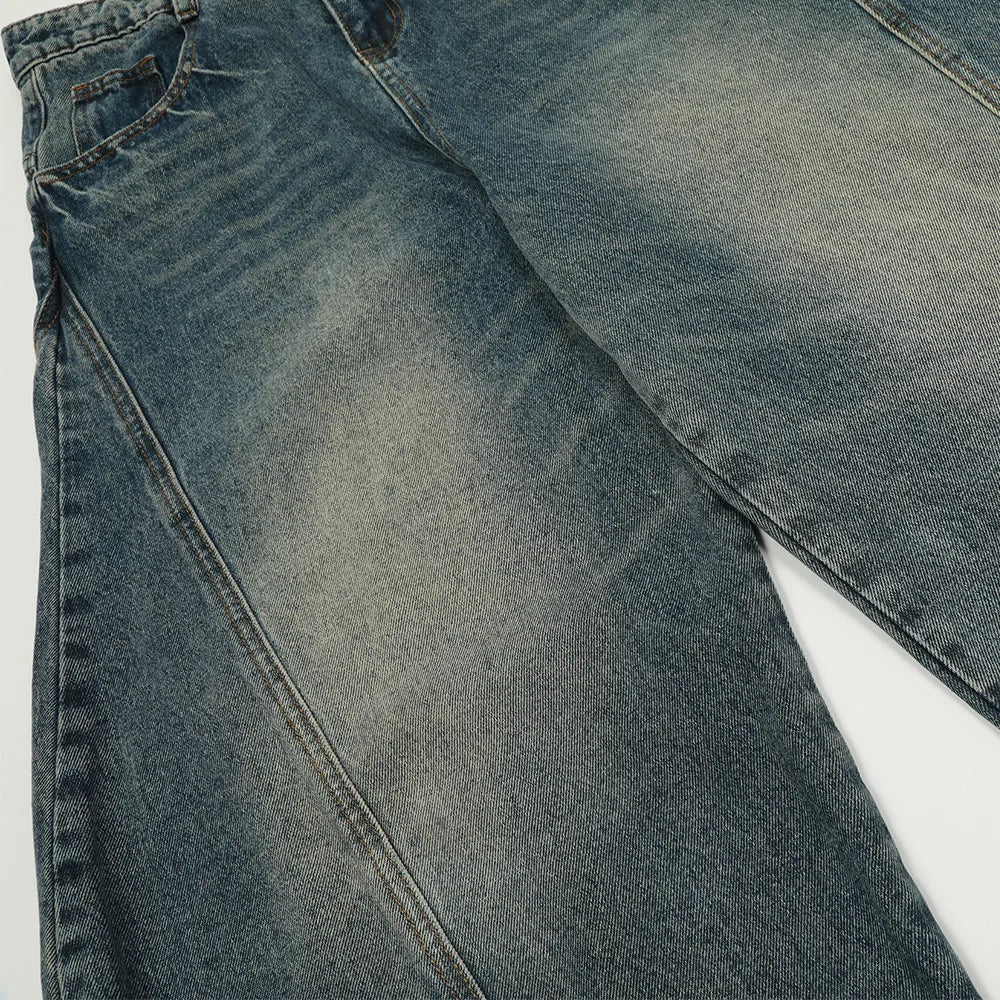 Extreme Barrel Leg Jeans-streetwear-techwear