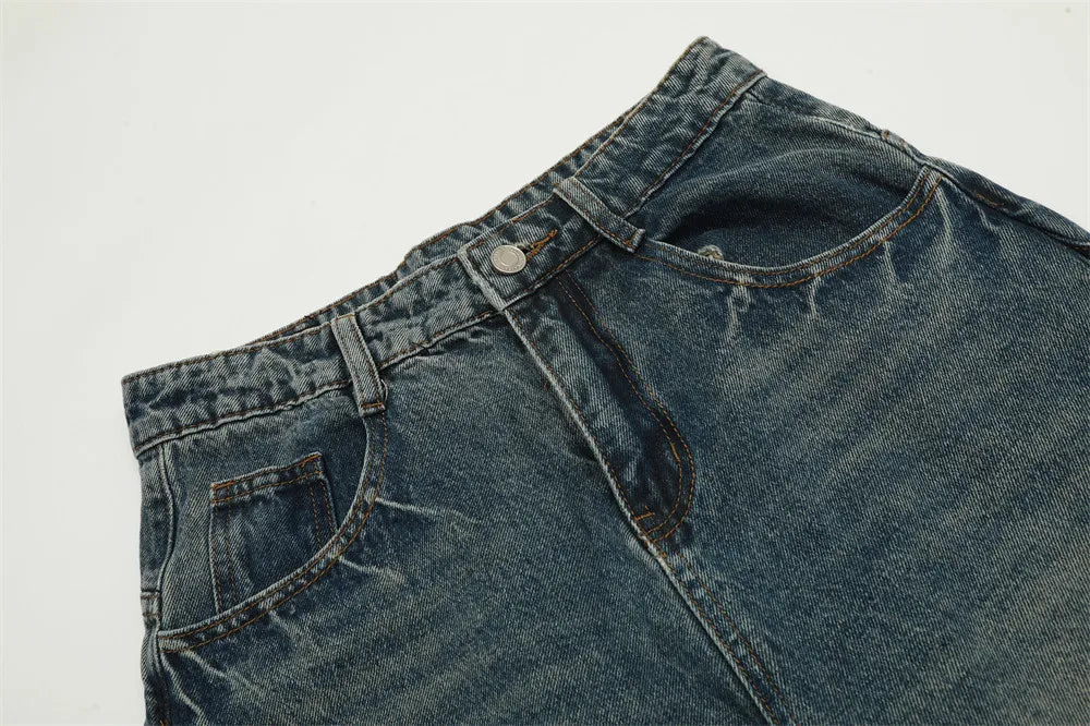 Extreme Barrel Leg Jeans-streetwear-techwear