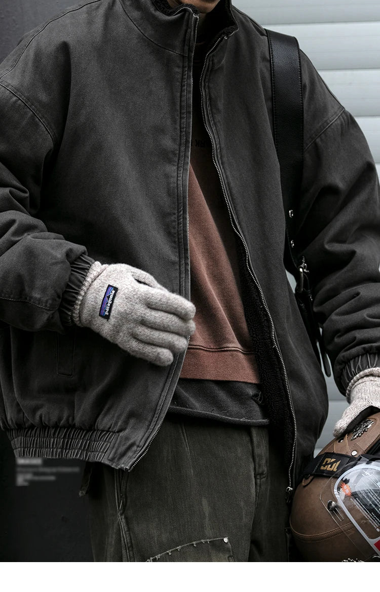 Fleece Lined Premium Workwear Jacket-streetwear-techwear