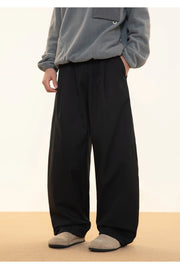 Fleece Lined Wide Leg Pants-streetwear-techwear