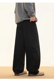 Fleece Lined Wide Leg Pants-streetwear-techwear