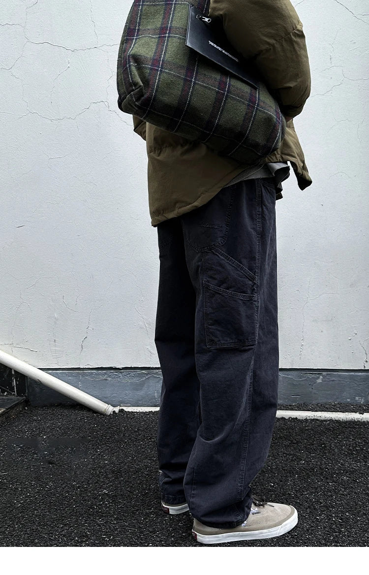 Garment Dyed Carpenter Pants-streetwear-techwear