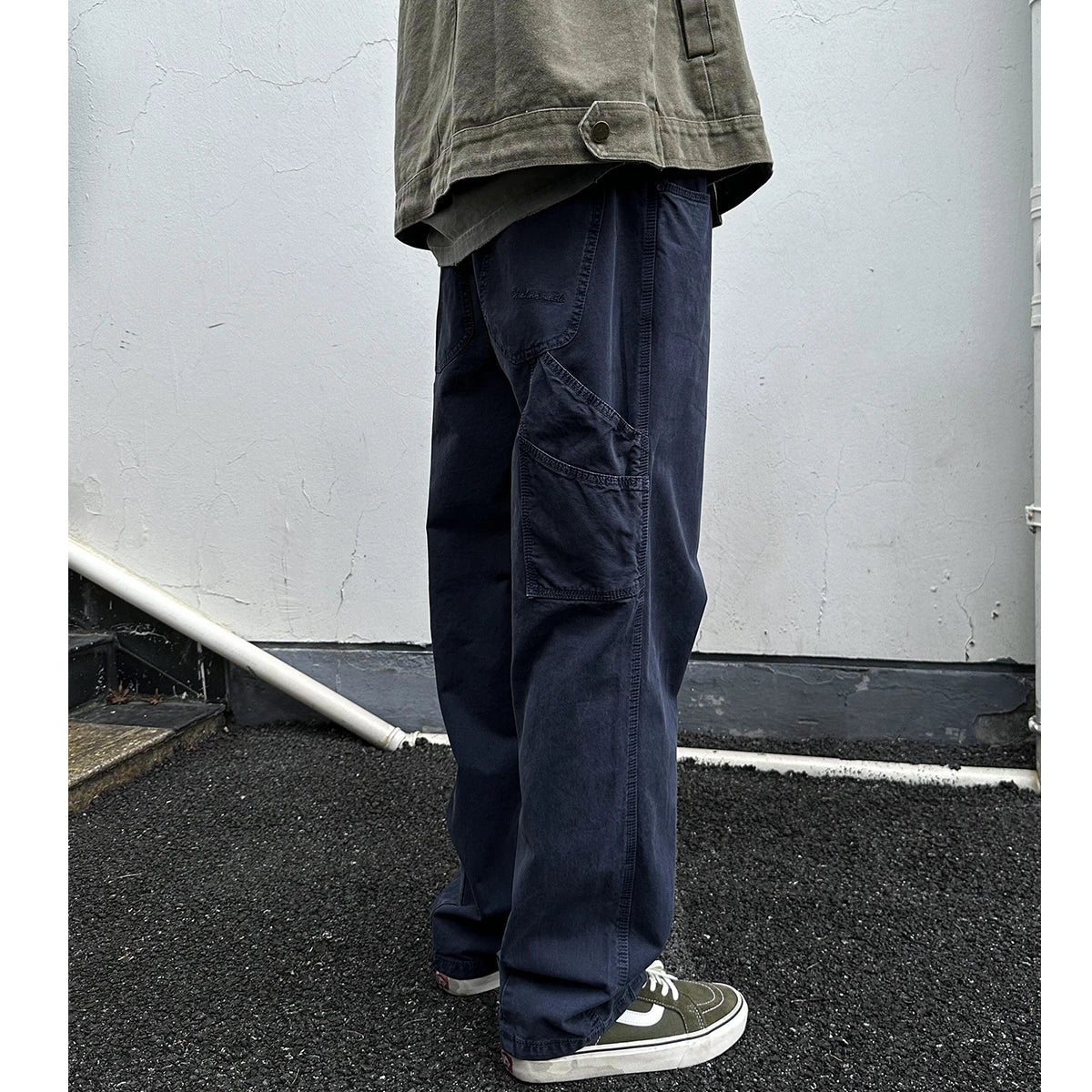 Garment Dyed Carpenter Pants-streetwear-techwear