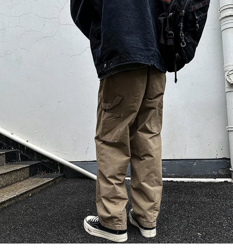 Garment Dyed Carpenter Pants-streetwear-techwear