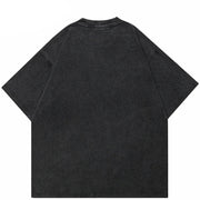 'Gothic Castle' Graphic Print T-Shirt-streetwear-techwear