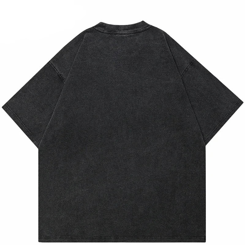 'Gothic Castle' Graphic Print T-Shirt-streetwear-techwear