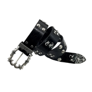Gothic Hardware Western Belt-streetwear-techwear