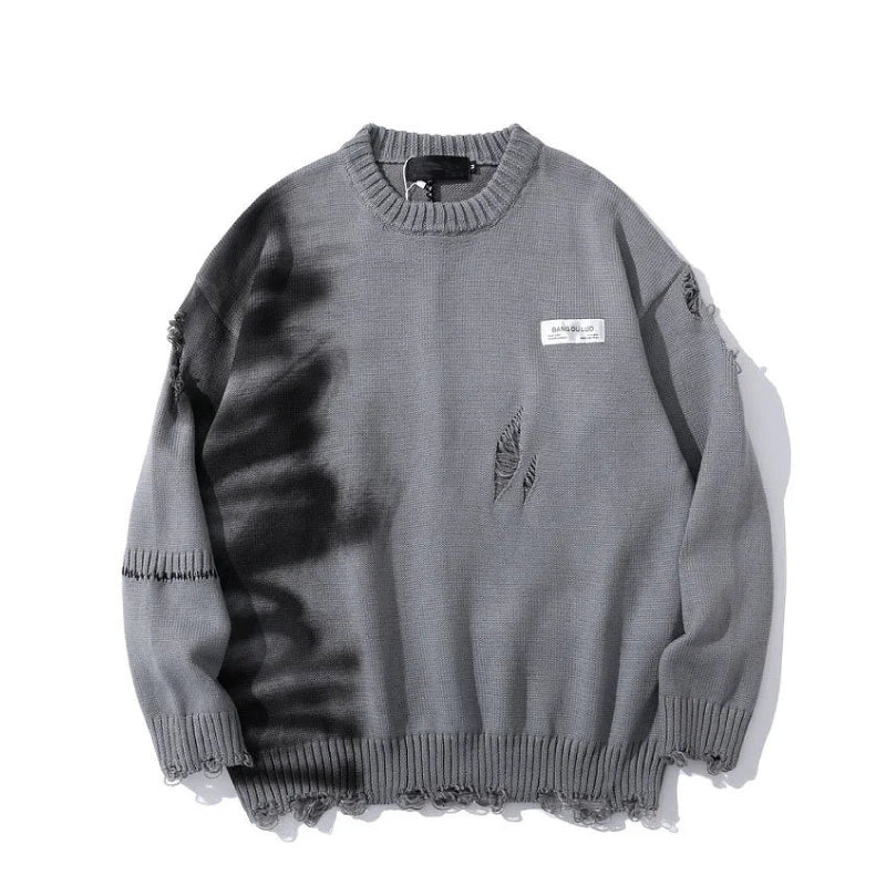 Graffiti Grunge Sweater-streetwear-techwear