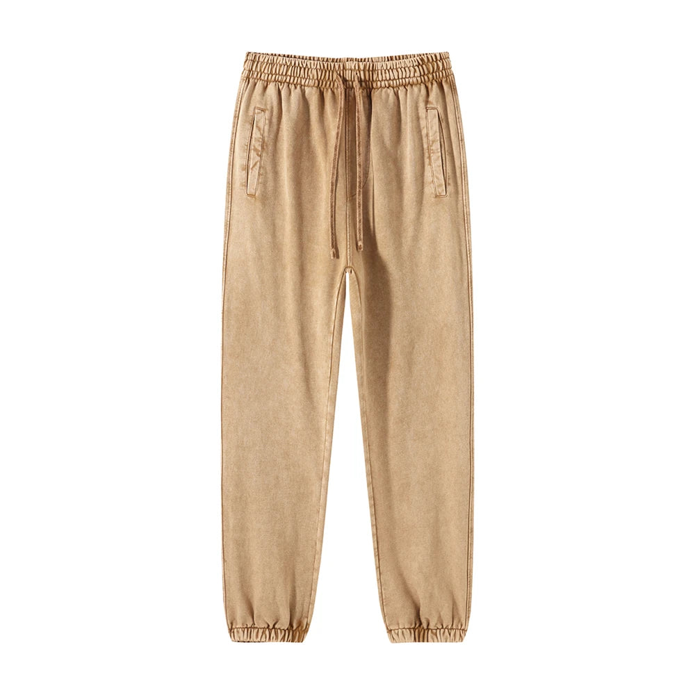 Heavyweight Acid Washed Sweatpants-streetwear-techwear