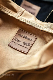 Hooded Workwear Canvas Jacket-streetwear-techwear