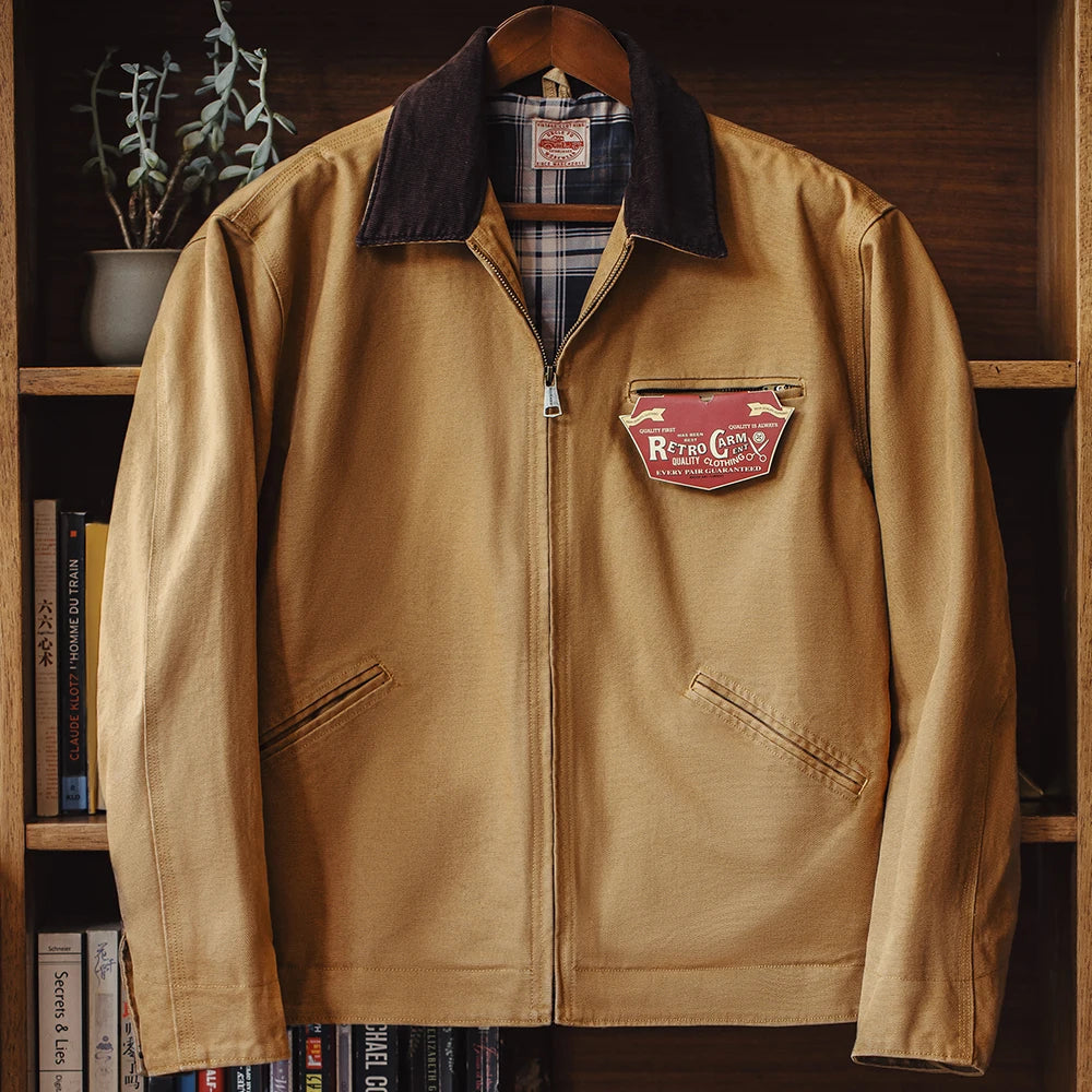 MADEN Canvas Workwear Jacket-streetwear-techwear