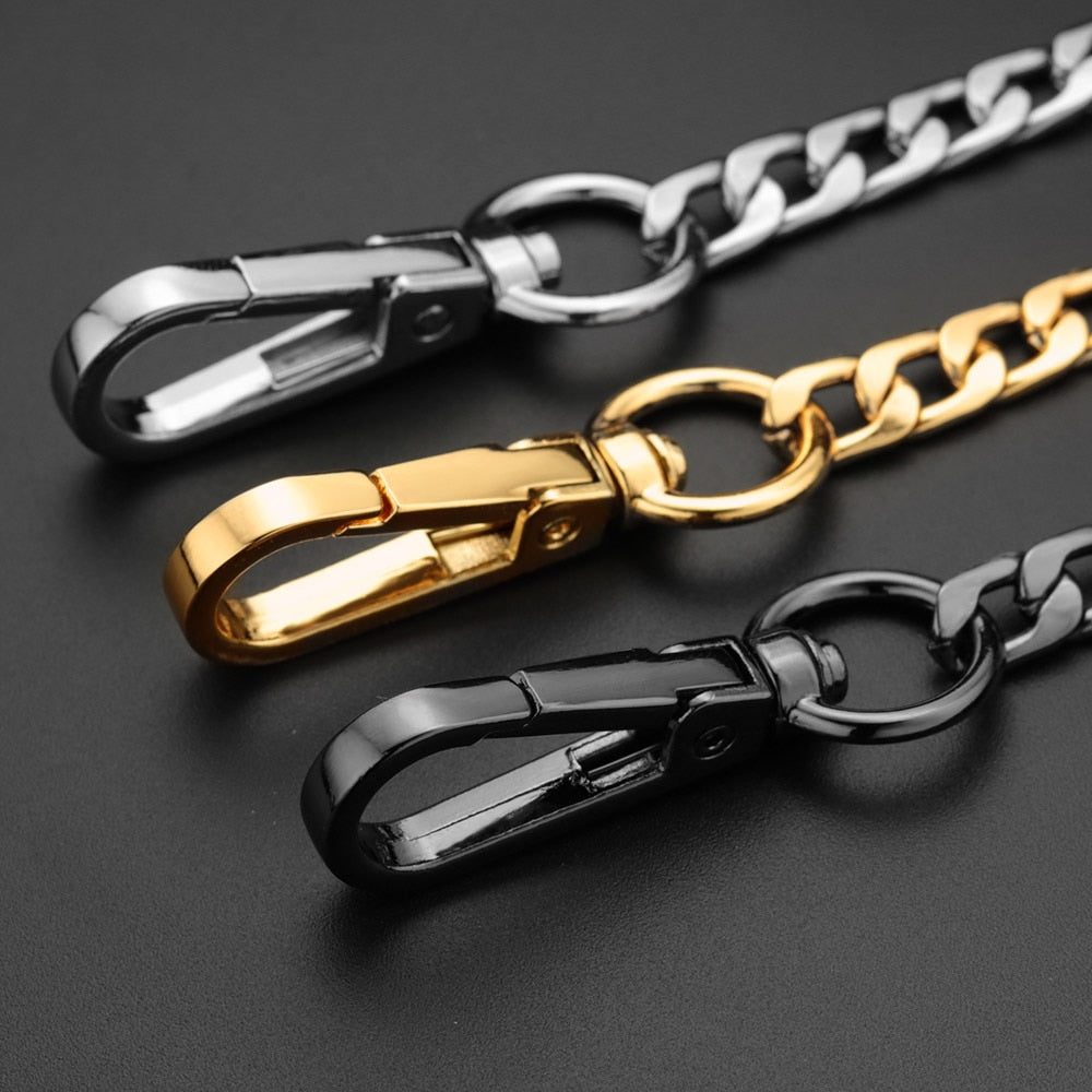 Metal Wallet Belt Chain - Silver-streetwear-techwear