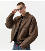 Oil-Waxed Canvas Zip Jacket-streetwear-techwear