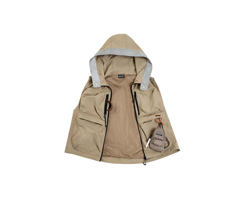 Outdoor Nylon Gilet Vest-streetwear-techwear
