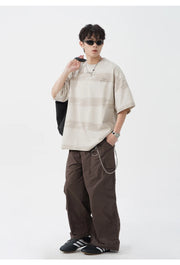 Painted Stripe T-Shirt-streetwear-techwear