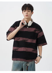 Painted Stripe T-Shirt-streetwear-techwear