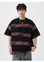 Painted Stripe T-Shirt-streetwear-techwear
