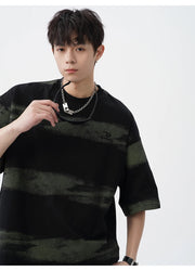 Painted Stripe T-Shirt-streetwear-techwear