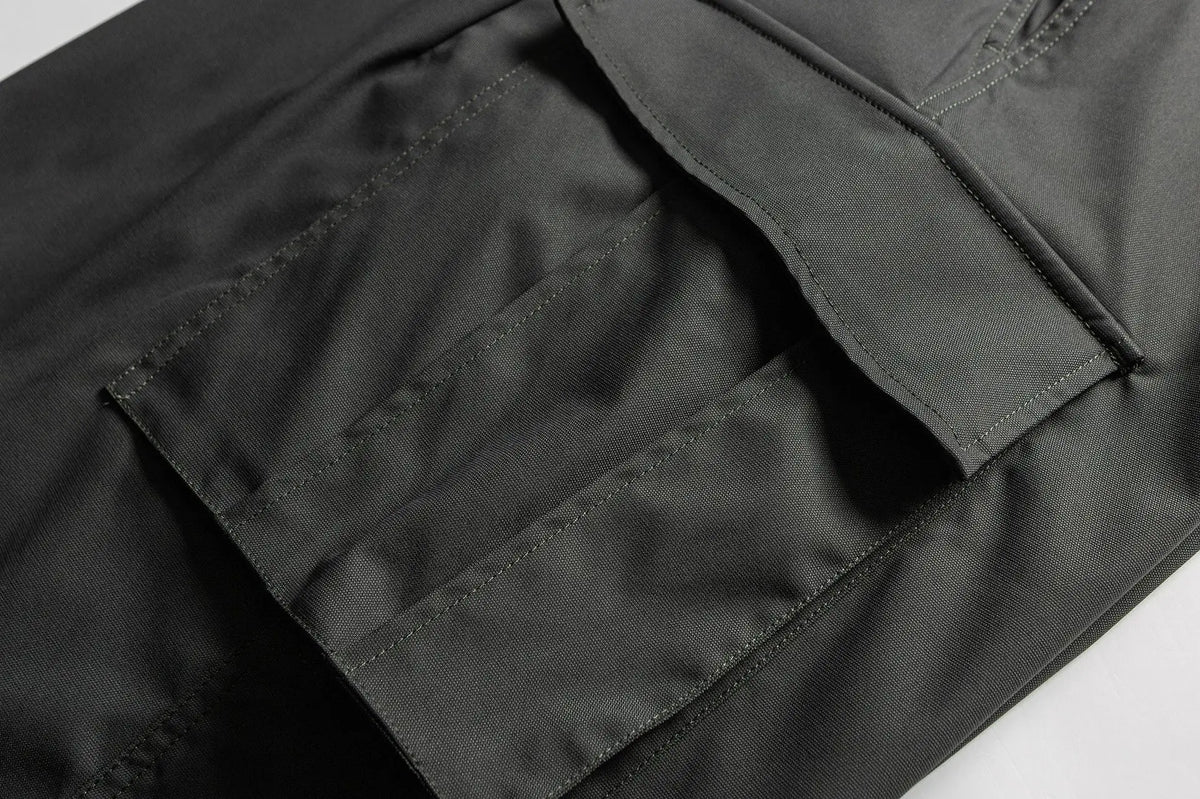 Parachute Wide Cargo Pants-streetwear-techwear
