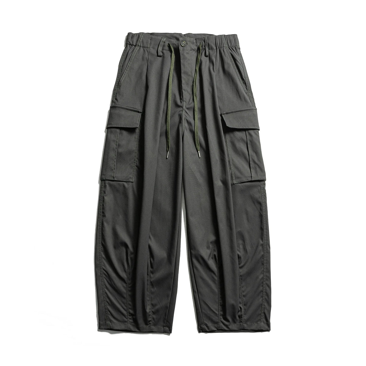 Parachute Wide Cargo Pants-streetwear-techwear