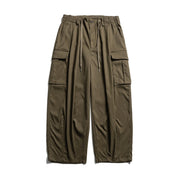 Parachute Wide Cargo Pants-streetwear-techwear