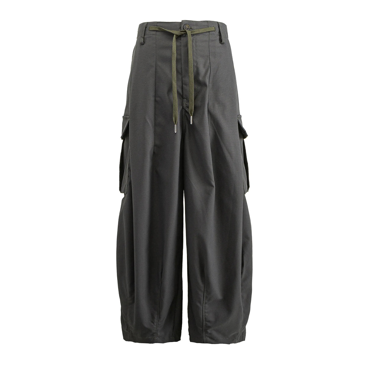 Parachute Wide Cargo Pants-streetwear-techwear