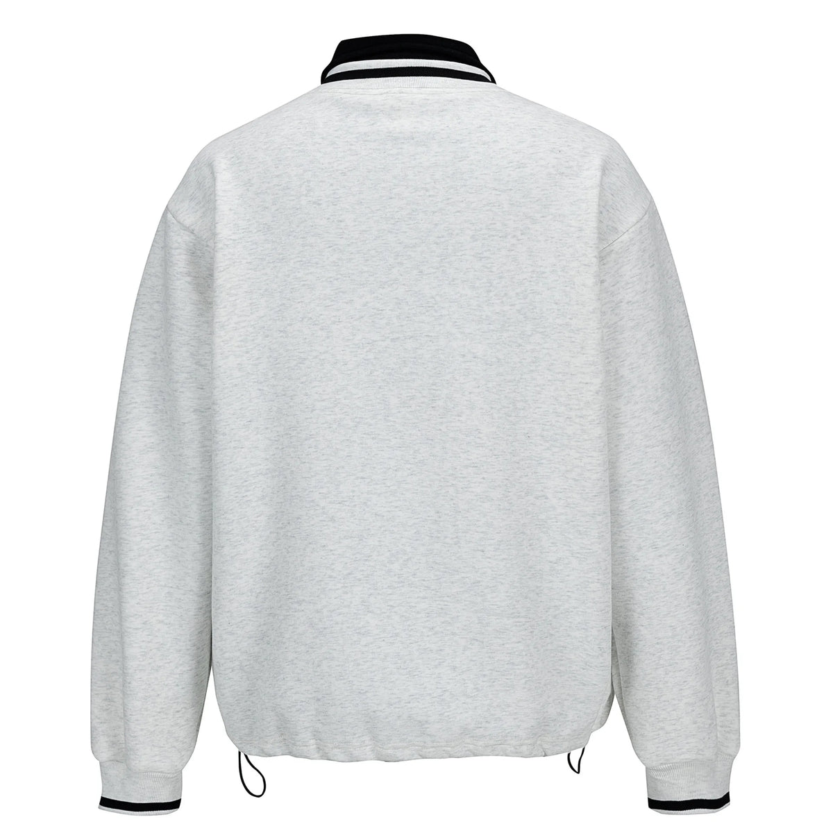 Preppy Collared Sweatshirt-streetwear-techwear
