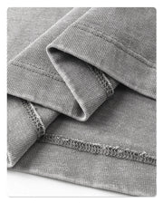 Raw Edge Acid Wash Drop Sleeve Tank-streetwear-techwear