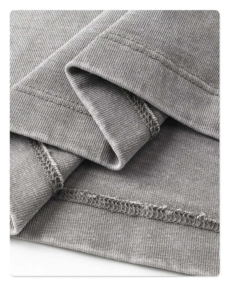 Raw Edge Acid Wash Drop Sleeve Tank-streetwear-techwear