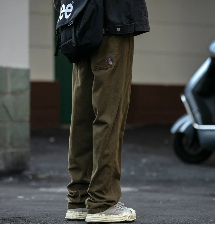 Relaxed Workwear Taper Pants-streetwear-techwear
