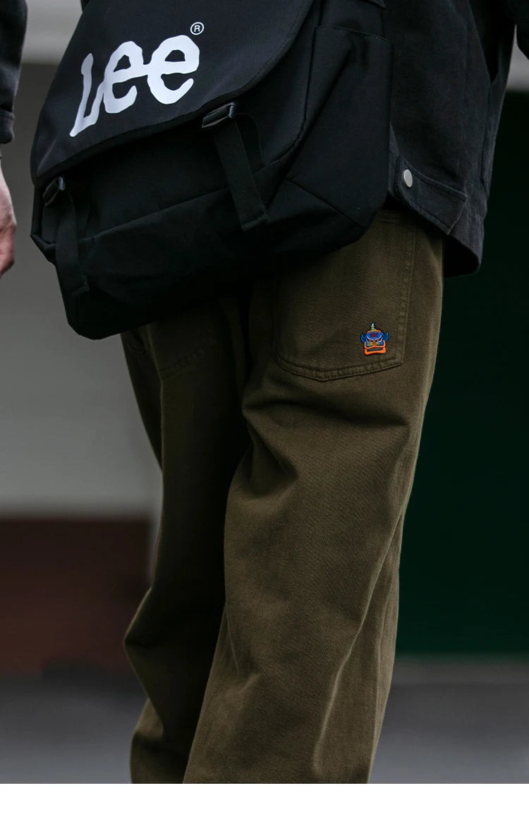 Relaxed Workwear Taper Pants-streetwear-techwear