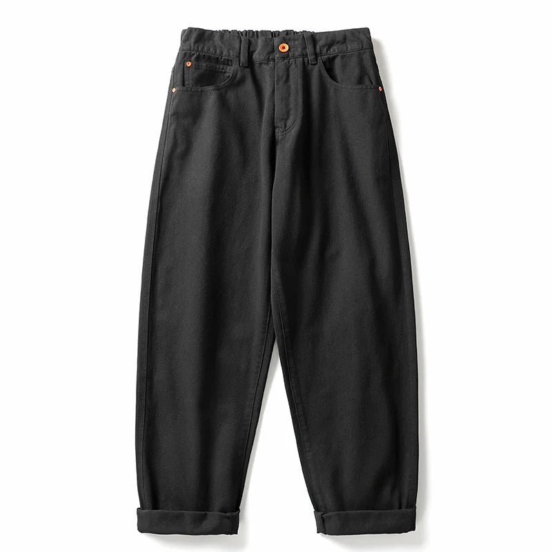 Relaxed Workwear Taper Pants-streetwear-techwear